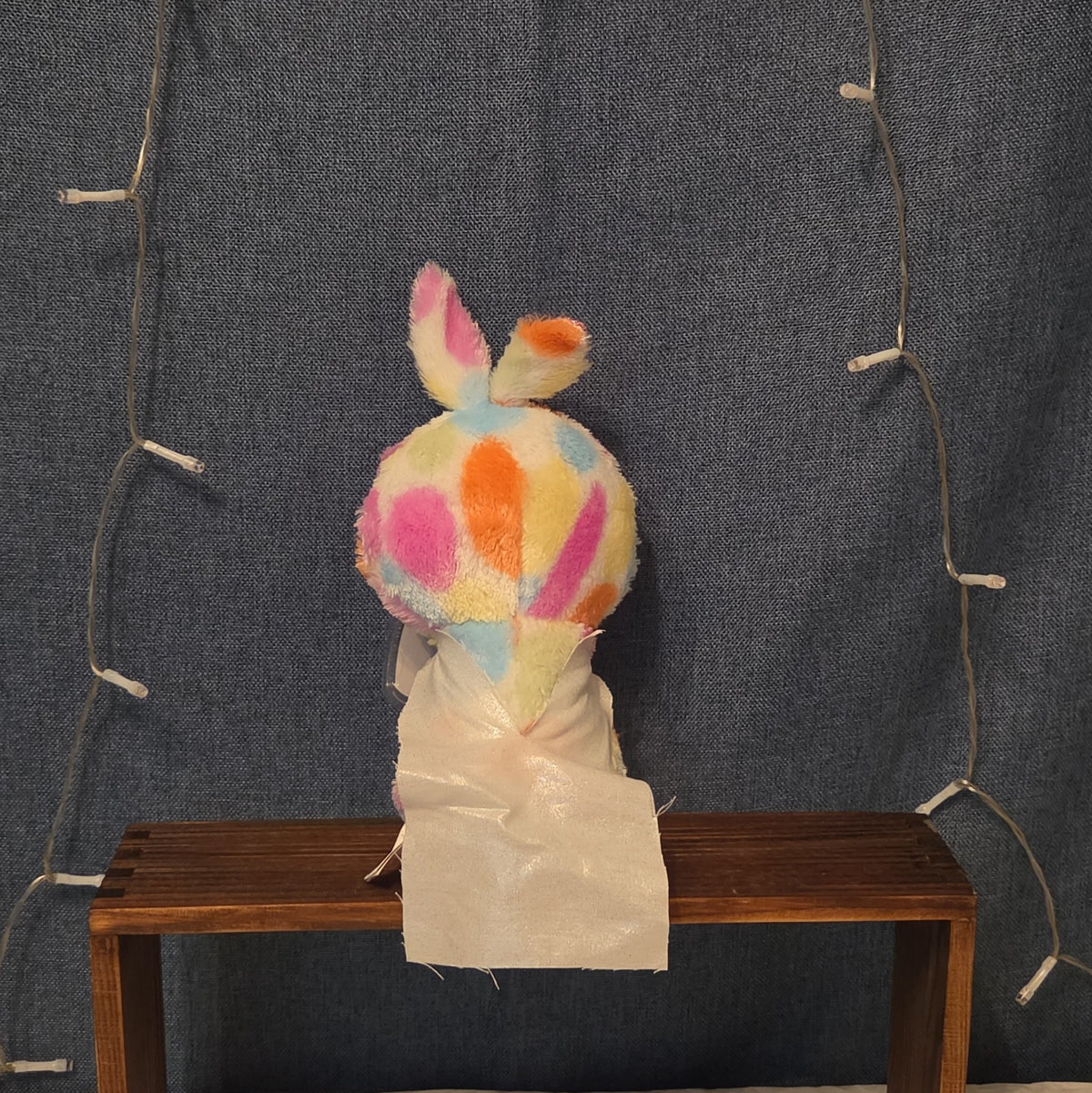 Ty Beanie Boos Bloomy Pastel Bunny Plush 6" Glitter Eyes Easter Bunny