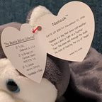 TY Beanie Baby NANOOK Husky Dog 1996 | MWMT Mint Tags | Fareham Hants Star