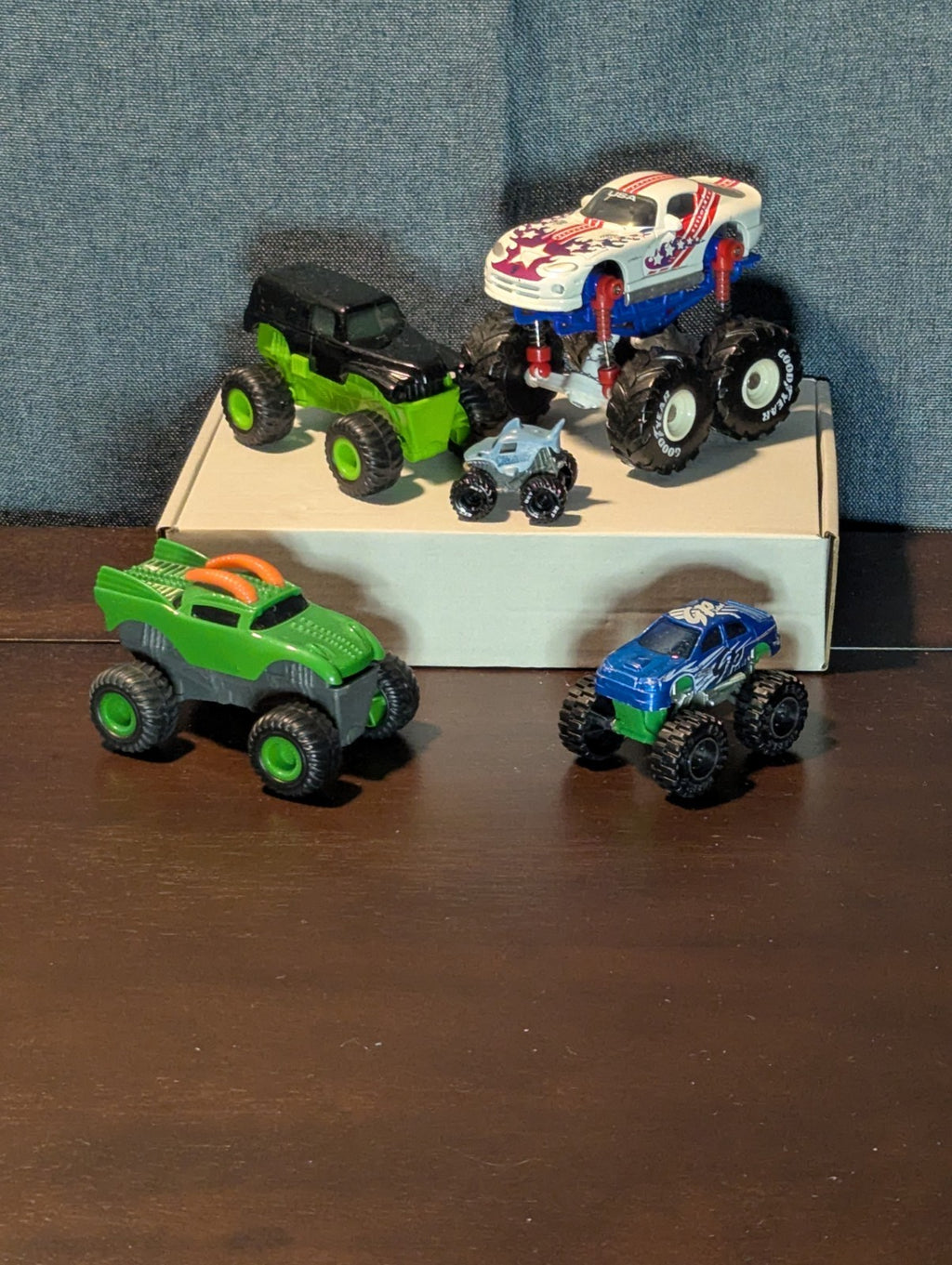 Monster Truck Bundle | Vintage Road Champs Goodyear Tires, Hotwheels Mini Shark