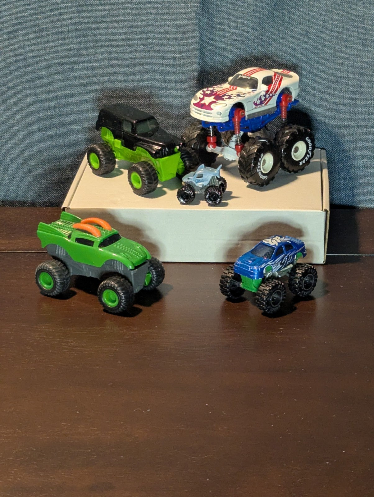 Monster Truck Bundle | Vintage Road Champs Goodyear Tires, Hotwheels Mini Shark
