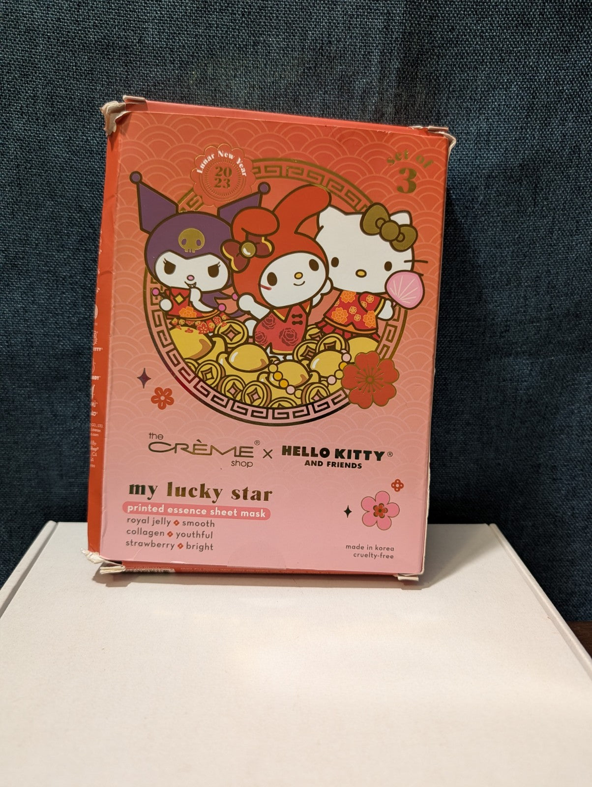 The Crème Shop x Hello Kitty Lunar New Year Sheet Masks (Set of 3)