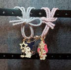 Kuromi My Melody Magnetic Friendship Bracelet Set Enamel Kawaii Y2K  OS