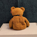 Ty Beanie Baby Fuzz Bear 1999 Retired MWMT P.E. Pellets Holographic Tag Vintage