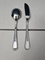 Reed & Barton KENDALL 5-Piece Serving Set | Hostess Host Set | 18/10 Stainless