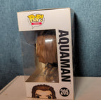 Funko POP! Heroes DC Comics Justice League Movie Aquaman #205 NIB with Protector