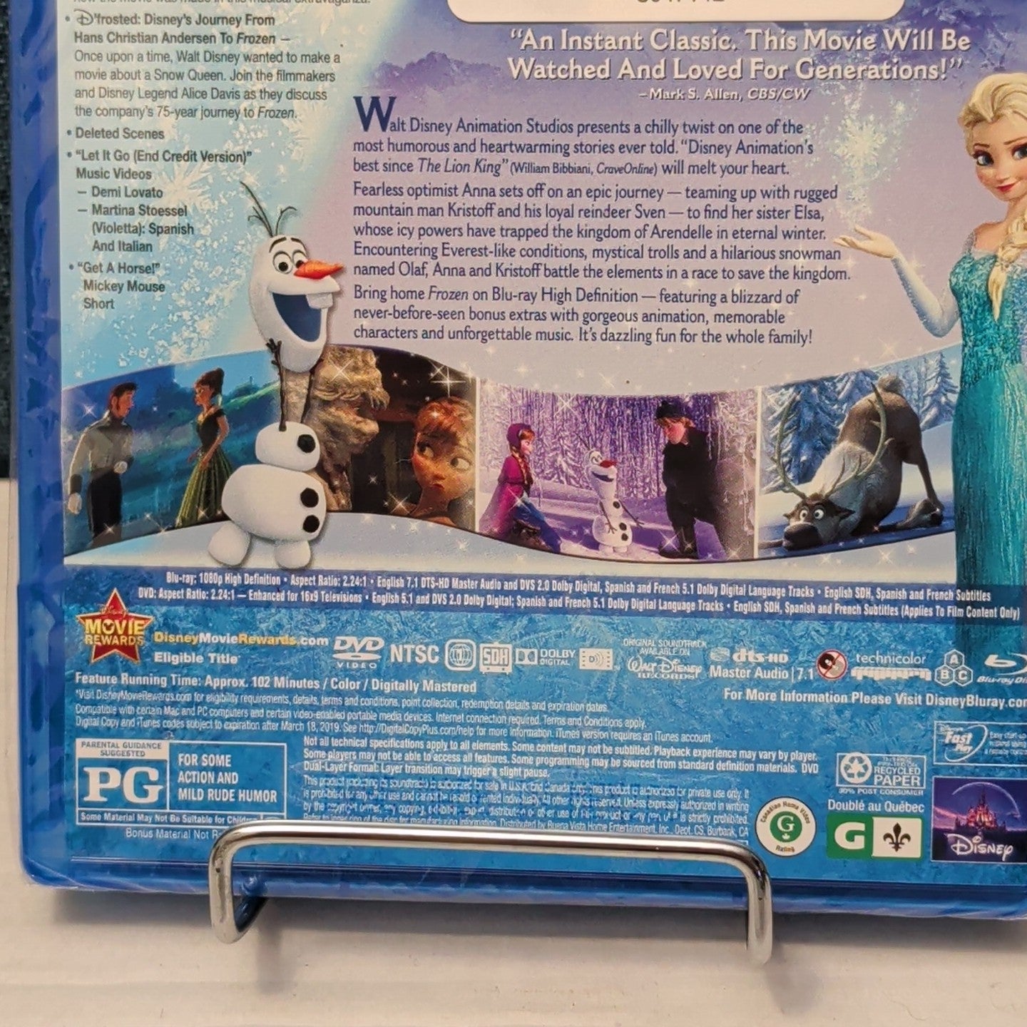 Disney Frozen Blu-ray DVD Digital Collector's Edition Brand New Factory Sealed