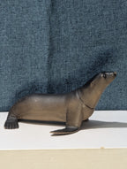 Vintage S.H. Sea Lion Figure | Realistic Ocean Animal Toy | Articulated Neck