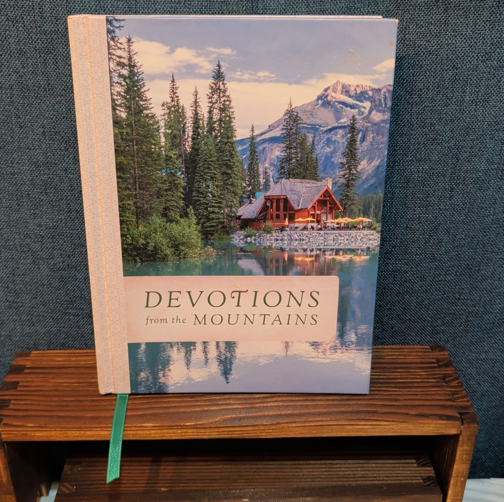 Devotions from the Mountains Thomas Nelson Hardcover Book