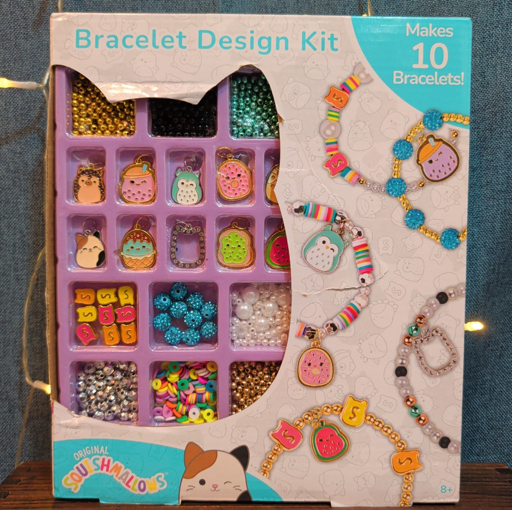 Squishmallows Bracelet Design Kit Enamel Charm Beads 2024 NIB
