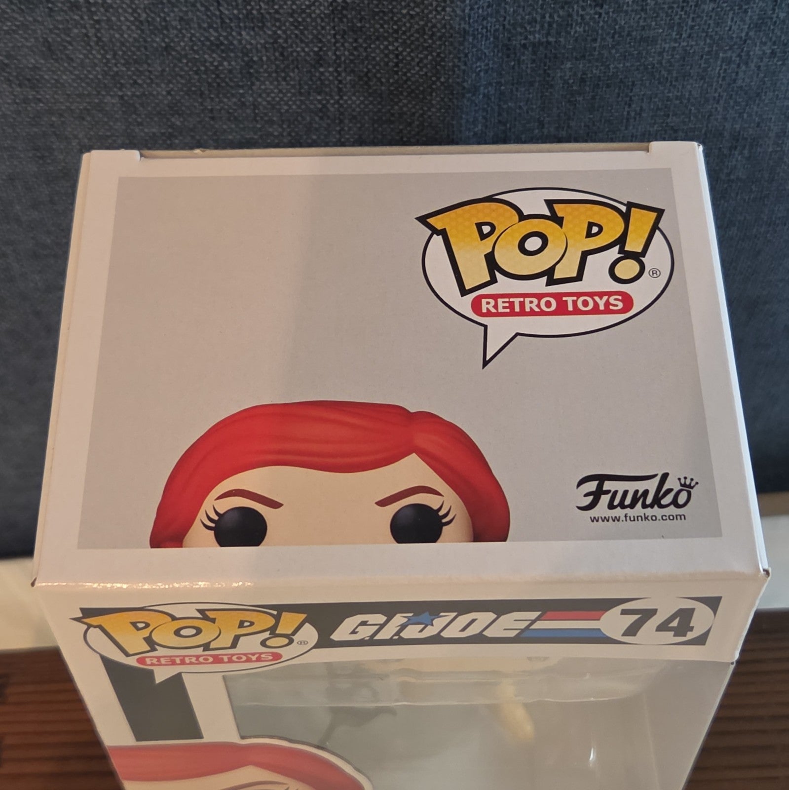 Funko Pop Retro Toys G.I. Joe Scarlett #74 New in Box with Protector