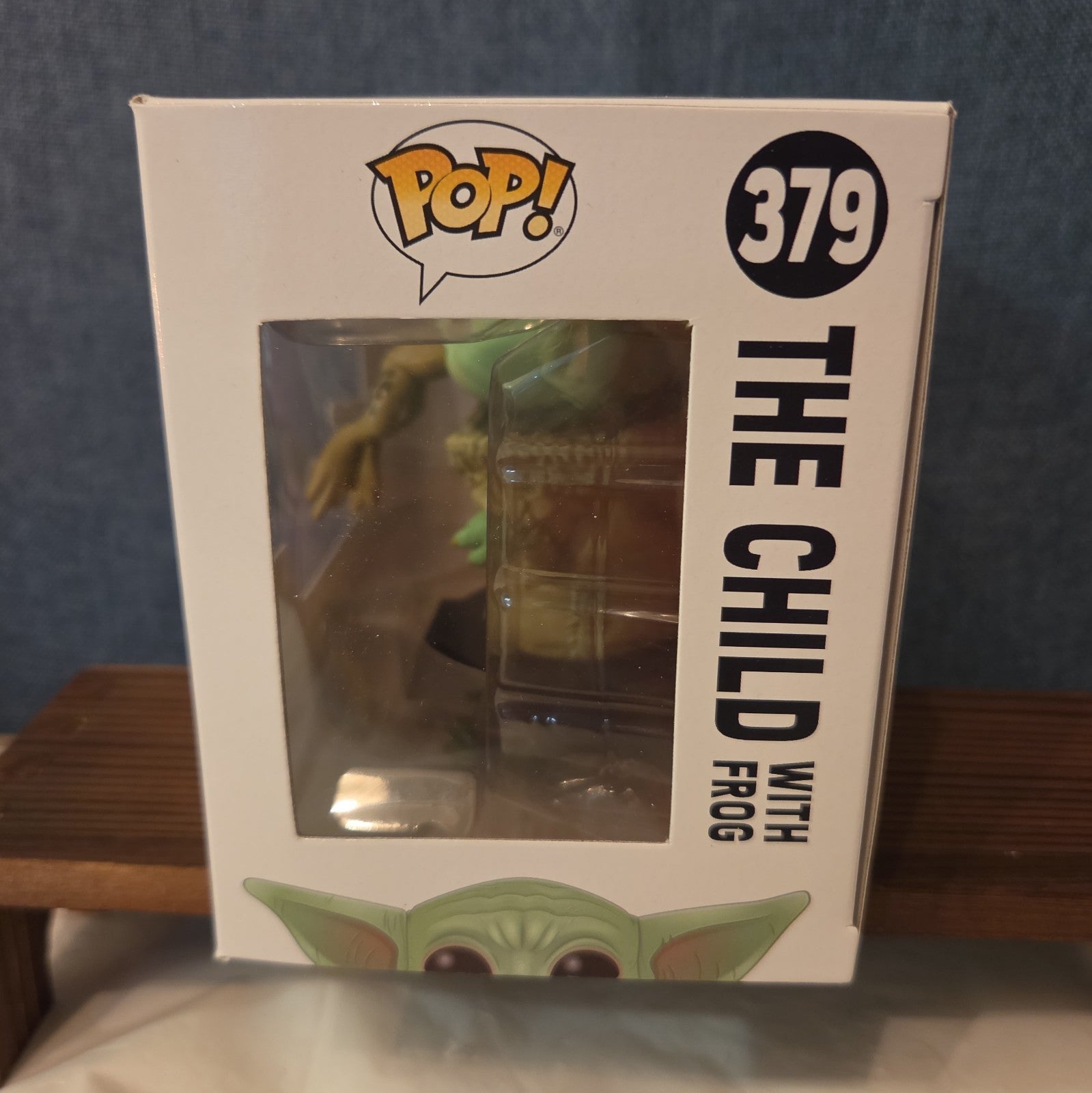 Funko Pop Star Wars The Child With Frog #379 Grogu Vinyl Figure MIB