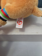 Ty Beanie Boos Jamal Camel 6" Plush Gold Glitter Eyes Retired 2014 MWMT 36155
