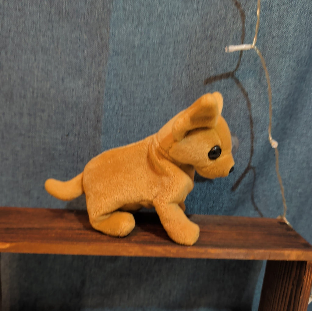 Ty Beanie Baby Tiny Chihuahua Dog Plush Vintage MWMT