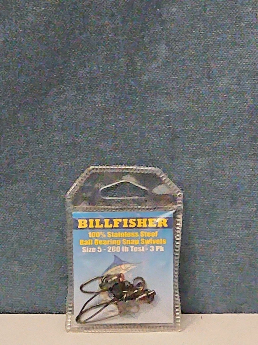 Billfisher Ball Bearing Snap Swivels | Size 5 | 260 lb Test | 100% Stainless