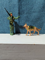 8 Pc. Soldier Action Figure & K9 Dog | Army Vehicles| Military Toy Strike Team