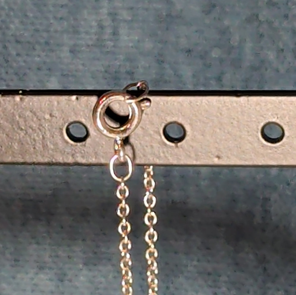 Harry Potter Deathly Hallows Silver Tone Pendant Chain Necklace