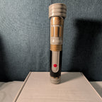 Star Wars Hasbro LFL 2007 Build Your Own Lightsaber Set Obi-Wan Blue TESTED WORK