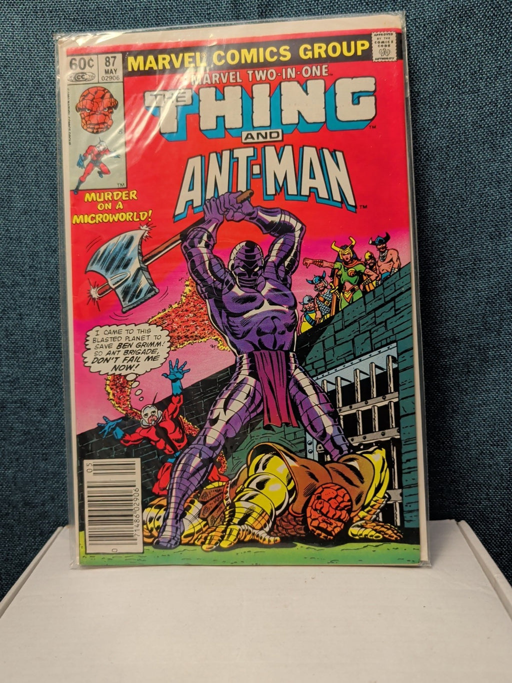 Marvel Two-In-One #87 The Thing Ant-Man 1982 Newsstand | Scott Lang | Good