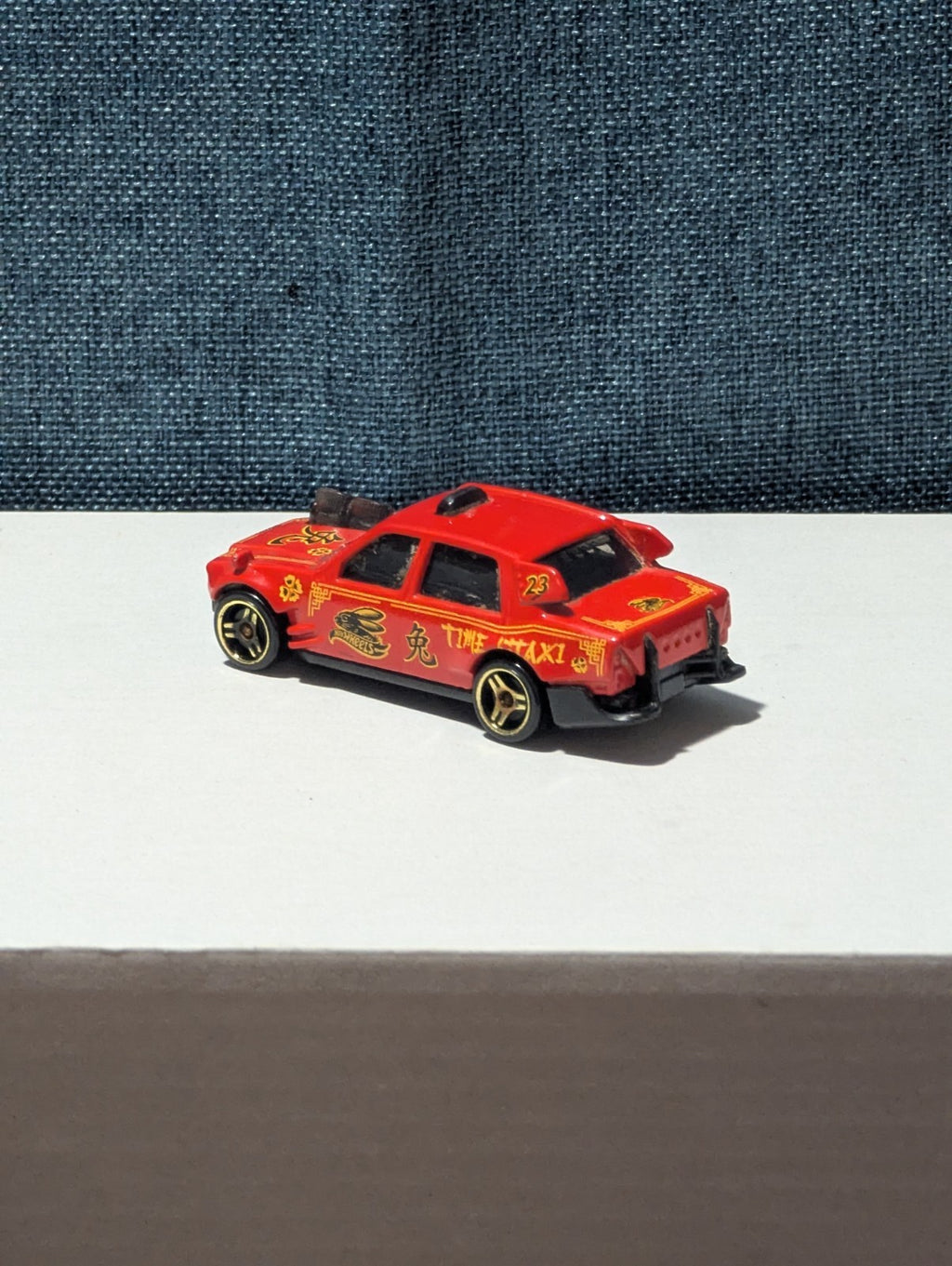 Hot Wheels Time Attaxi Year of the Rabbit '23 | Red HW Metro Series Opening Door