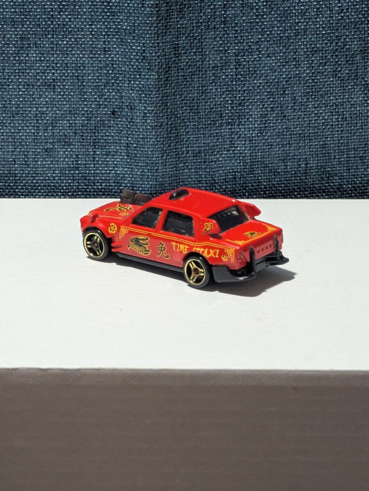 Hot Wheels Time Attaxi Year of the Rabbit '23 | Red HW Metro Series Opening Door