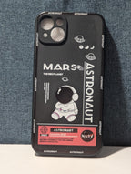Astronaut Space Phone Case iPhone 14 Pro Max Slim Black TPU NASA Style Cover New