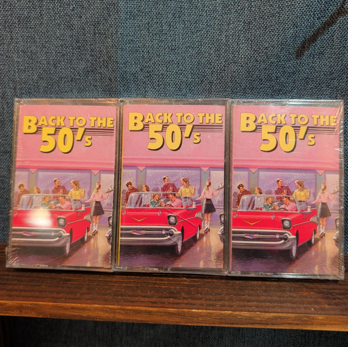 RCA Back to the 50s 3 Cassette Tape Set Sealed 1993 Oldies Rockabilly