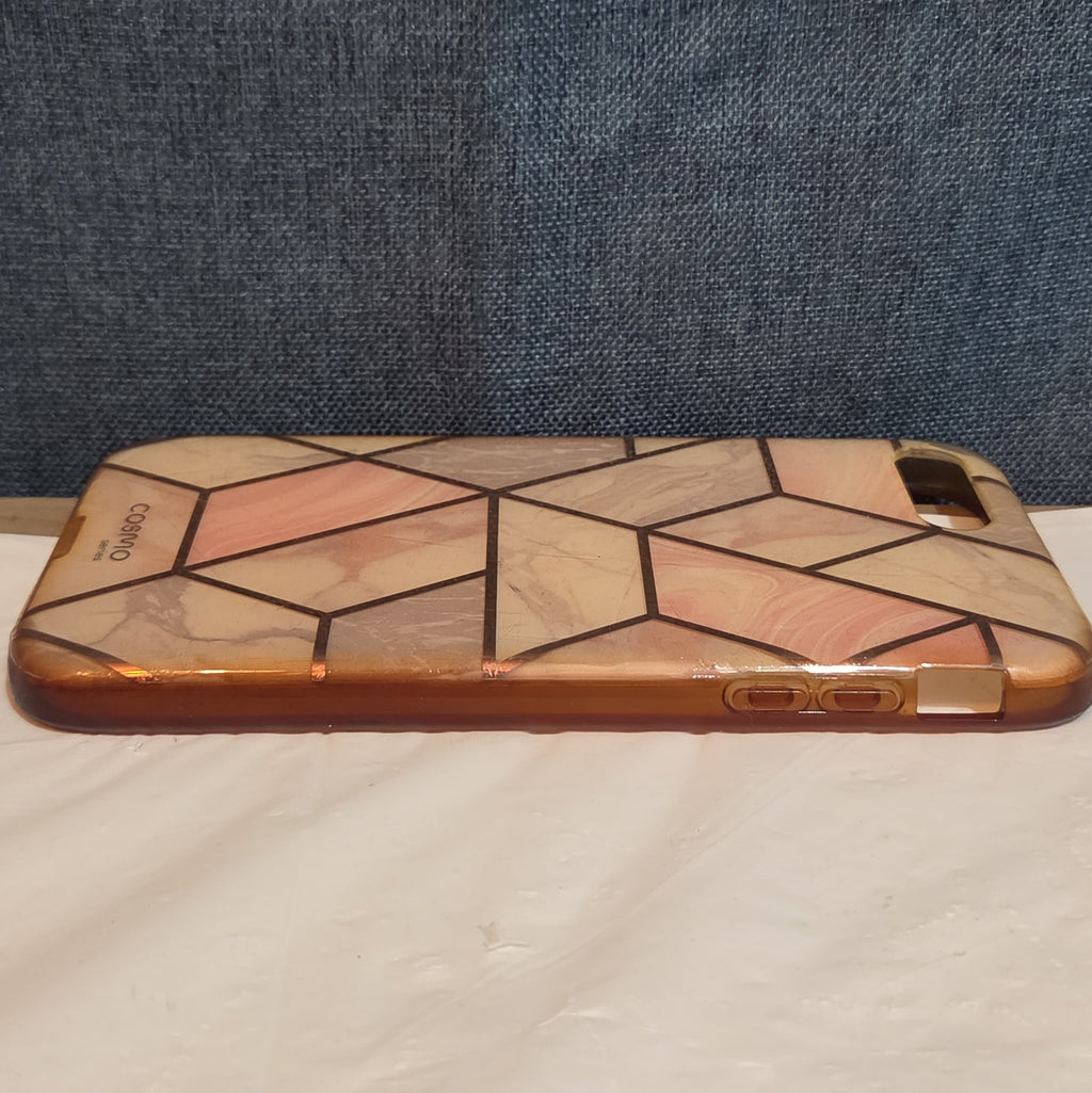 i-Blason Cosmo iPhone 7 Plus 8 Plus Case Pink Marble Rose Gold