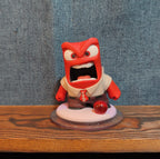 Disney Infinity 3.0 Inside Out Joy & Anger 2 Figure Lot PVC Loose