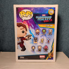 Funko Pop Star-Lord 198 Guardians of the Galaxy Vol2 Viny in Box with Protector 