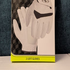 NEW Athletic Works Performance Golf Gloves 2-Pack | Size M/L | 2 Left Hand Glove