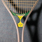Vintage Dunlop Volley II Aluminum Tennis Racquet 4 5/8 L Made in USA With Cover