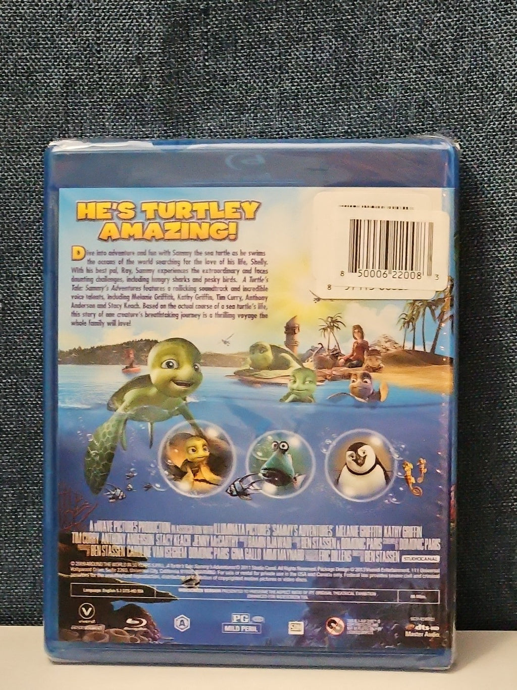A Turtle's Tale: Sammy's Adventures (Blu-ray) NEW SEALED | Family Animation