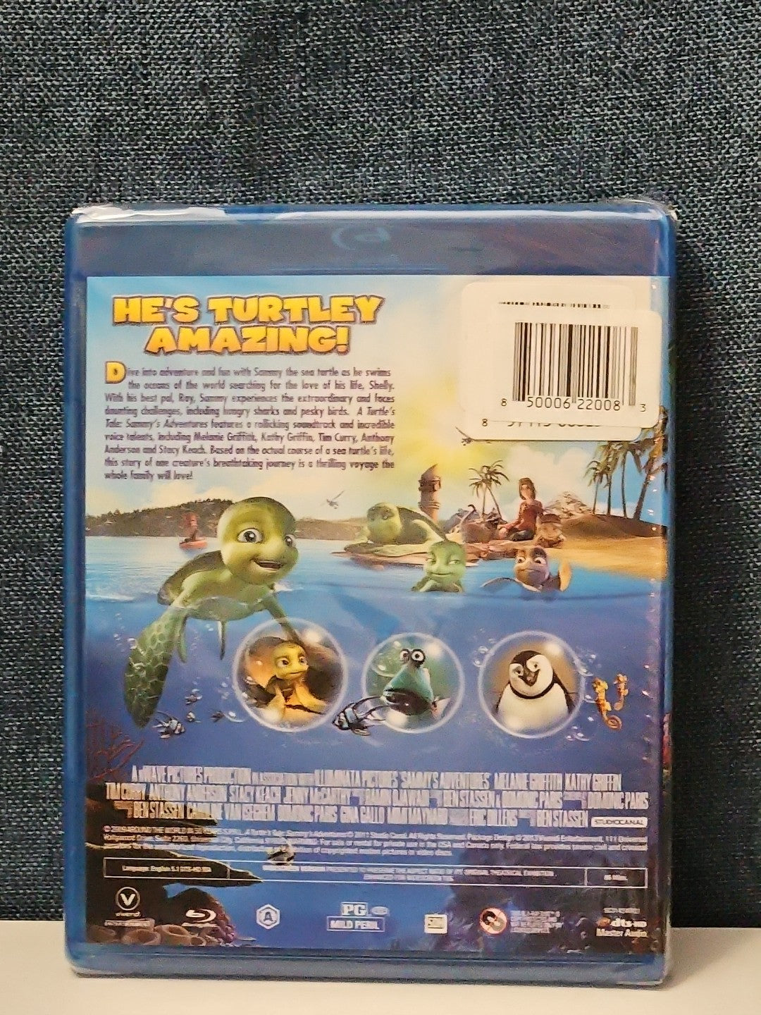 A Turtle's Tale: Sammy's Adventures (Blu-ray) NEW SEALED | Family Animation