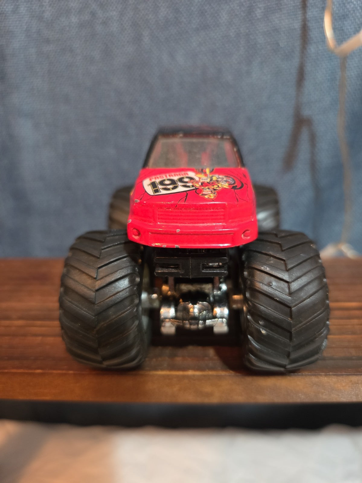 Hot Wheels Pastrana 1999 Monster Jam Red Diecast
