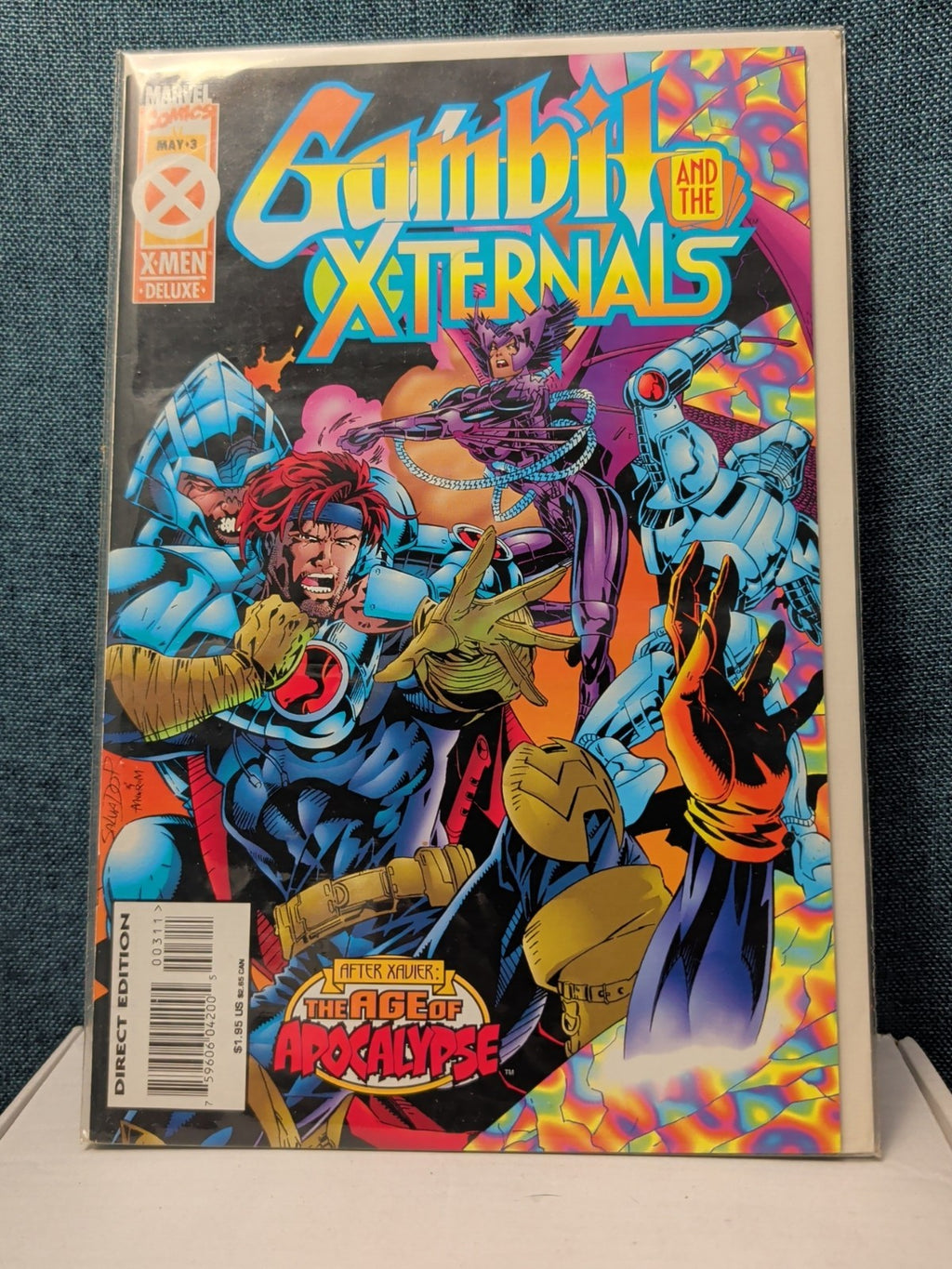 Gambit and The X-Ternals #3 Marvel 1995 Age of Apocalypse Fabian Nicieza | Good