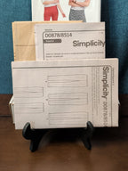 UNCUT Simplicity Pattern D0878 (8514) Amazing Fit Pants Trousers Slim Avg Curvy