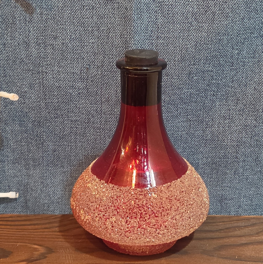 Pier 1 Imports Apple Cinnamon Reed Diffuser Red Glass