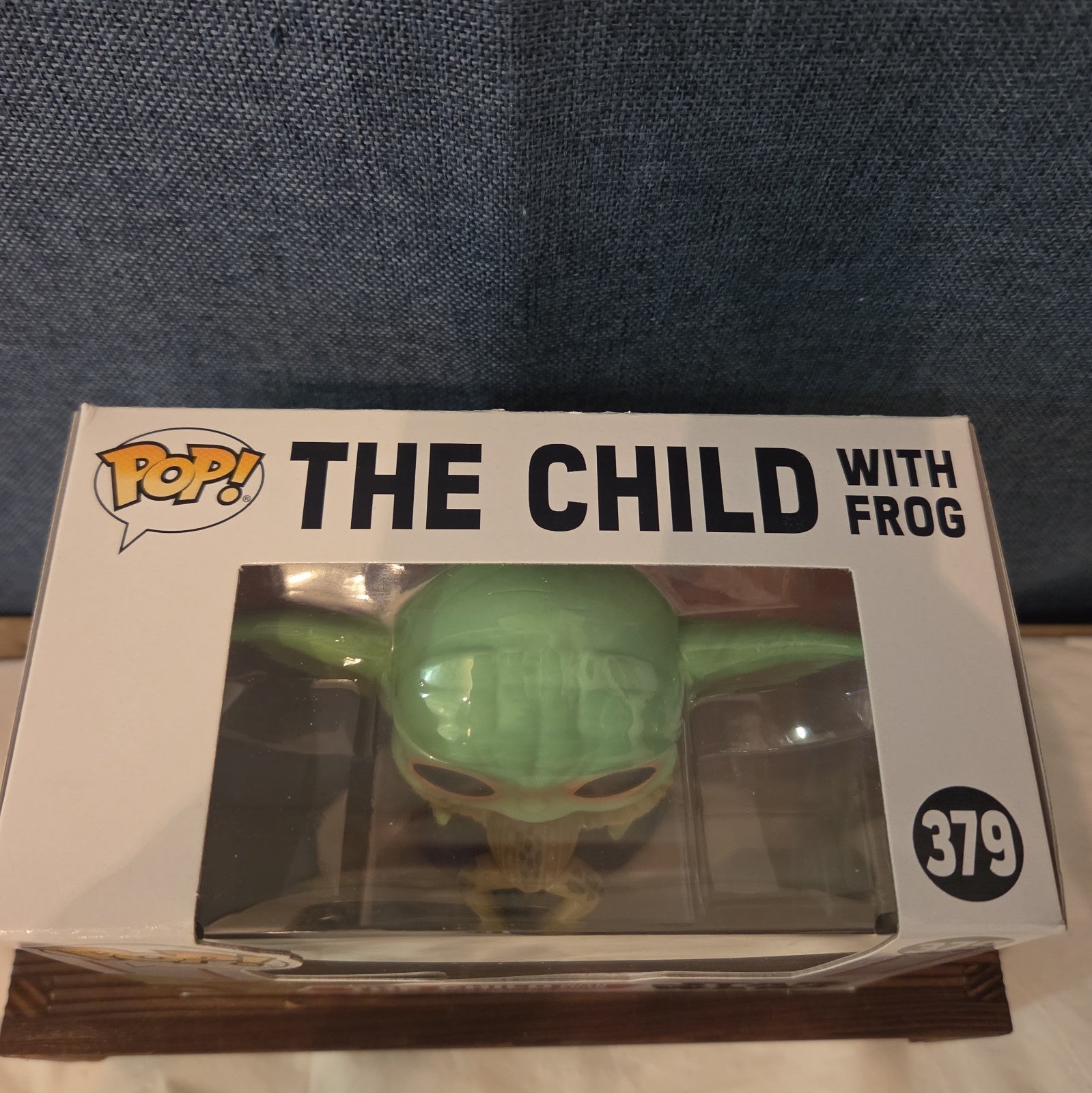 Funko Pop Star Wars The Child With Frog #379 Grogu Vinyl Figure MIB