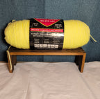 Red Heart Super Saver Pale Yellow 8oz Acrylic Yarn Worsted NWT E300