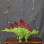Zuri Inc Stegosaurus Walking Dinosaur Light Up Spikes 12.5