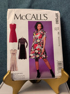 UNCUT McCall's M7651 (MP590) Pattern | Fit & Flare Dress Princess Seam Size 6-14