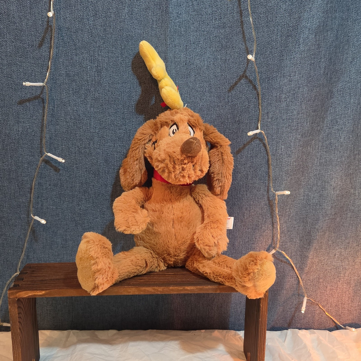Aurora Dr Seuss Max Dog Grinch Antler Plush