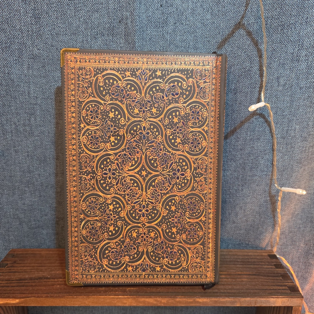 Paperblanks Hardcover Journal Ornate Gold Filigree Dark Academia