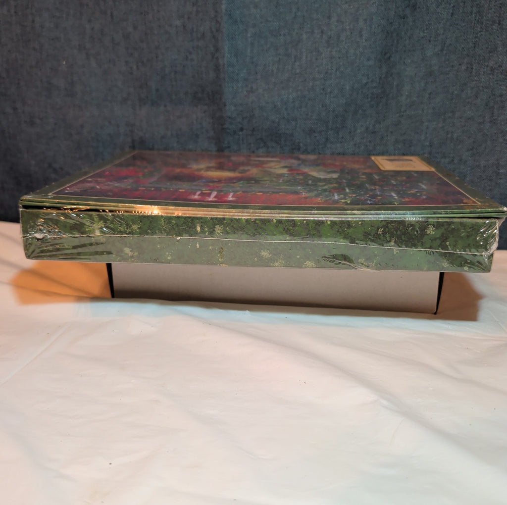 Vintage Lang Christmas Puzzle 500 pc Factory Sealed New Pop Up Easel Box 1982