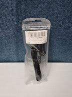 Genuine Leather GMC Car Keychain Set | Black Metal Key Ring Screwdriver Included
