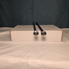 Boye Size 5 Aluminum Knitting Needles 14 Inch Straight Pair Purple Vintage 6328