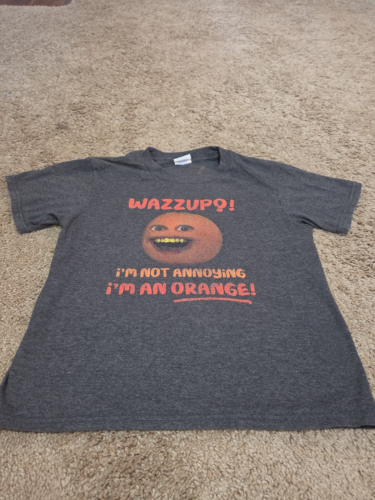 Port & Company Annoying Orange Meme Graphic T-Shirt