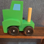 Melissa & Doug Wooden Car Carrier Truck Cab Green Replacement