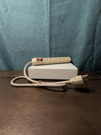6-Outlet Power Strip Surge Protector 4 Ft Cord 15A Circuit Breaker Switch White