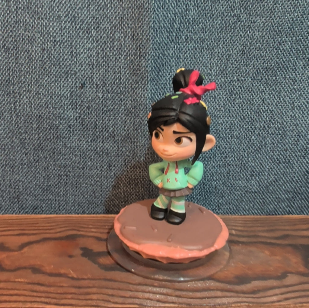 Disney Infinity Wreck It Ralph Vanellope 2 Figure Lot PVC Loose